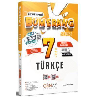 Günay Yayınları 7. Sınıf Bumerang Serisi Türkçe Etkinlikli Kitap