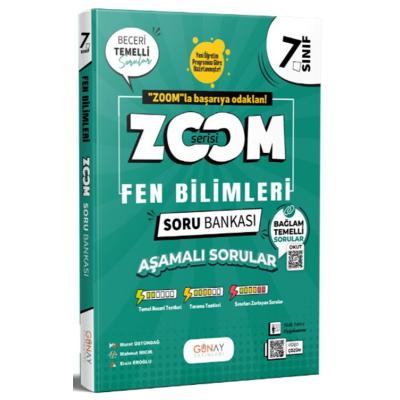 Günay Yayınları 7. Sınıf Fen Bilimleri Zoom Serisi Soru Bankası