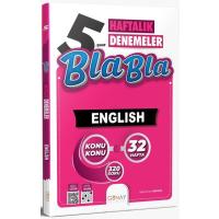 Günay Yayınları 5. Sınıf İngilizce Bla Bla Haftalık Denemeler