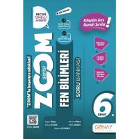 Günay Yayınları 6. Sınıf Fen Bilimleri Zoom Soru Bankası