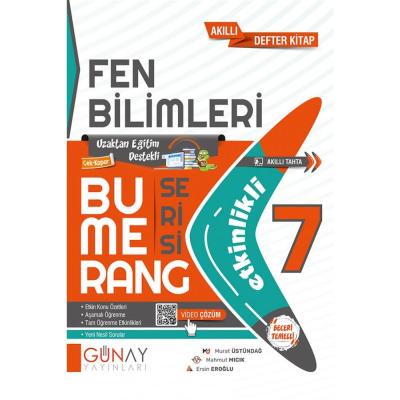Günay Yayınları 7. Sınıf Bumerang Etkinlikli Fen Bilimleri