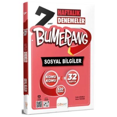 Günay Yayınları 7. Sınıf Sosyal Bilgiler Bumerang Haftalık Denemeler