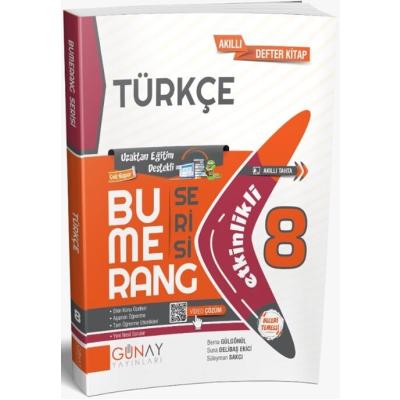 Günay Yayınları Lgs 8. Sınıf Etkinlikli Bumerang Türkçe
