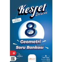 Günay Yayınları  Lgs 8. Sınıf Keşfet Serisi Geometri Tabanlı Soru Bankası