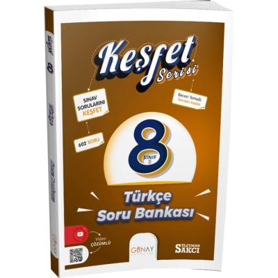 Günay Yayınları LGS 8.Sınıf Keşfet Serisi Türkçe Soru Bankası