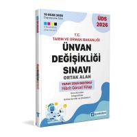 GYS Akademi 2026 T.C. Tarım ve Orman Bakanlığı Ünvan Değişikliği Sınavı Ortak Konular Yapay Zeka Destekli Görsel Hibrit Kitap