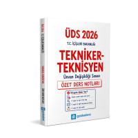 GYS Akademi 2026 T.C. İçişleri Bakanlığı Tekniker - Teknisyen ÜDS Özet Ders Notları