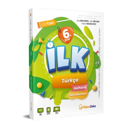 Hiper Zeka 6. Sınıf İLK Türkçe Haftalık Soru Bankası 