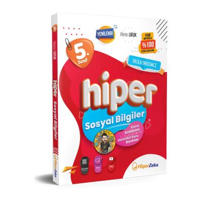 Hiper Zeka 5. Sınıf Sosyal Bilgiler Konu Anlatımlı & Soru Bankası
