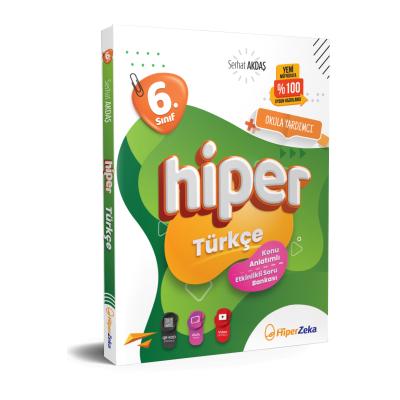 Hiper Zeka 6. Sınıf Türkçe Konu Anlatımlı & Soru Bankası