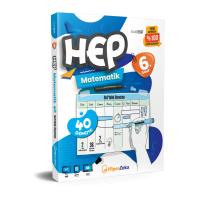 Hiper Zeka 6. Sınıf Haftalık HEP Matematik 40 Deneme