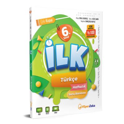Hiper Zeka  6. Sınıf İLK Türkçe Haftalık Soru Bankası
