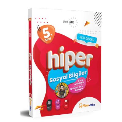 Hiper Zeka 5. Sınıf  Sosyal Bilgiler Konu Anlatımlı & Soru Bankası