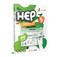 Hiper Zeka 5. Sınıf  Haftalık HEP Türkçe 40 Deneme