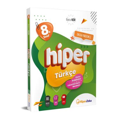 Hiper Zeka LGS 8. Sınıf Hiper Türkçe Konu Anlatımlı & Soru Bankası 