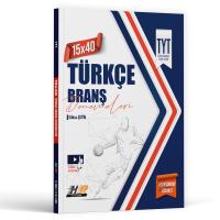 Hız Ve Renk Yayınları TYT Türkçe 15 X 40 Denemeleri