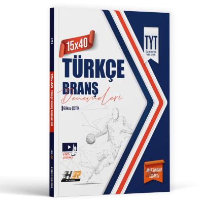Hız Ve Renk Yayınları TYT Türkçe 15 X 40 Denemeleri