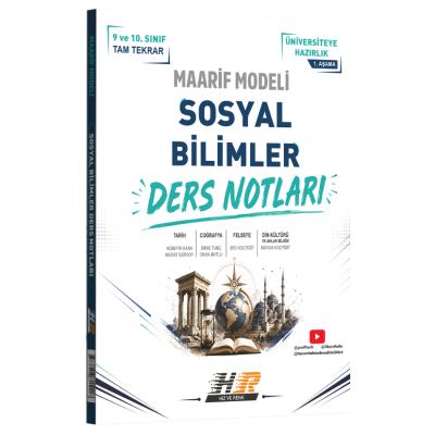 Hız ve Renk Yayınları Sosyal Bilimler Maarif Modeli 1. Aşama Ders Notları