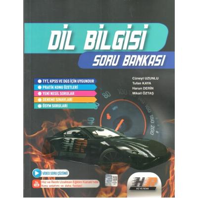 Hız Ve Renk Yayınları Tyt Ayt Dil Bilgisi Soru Bankası