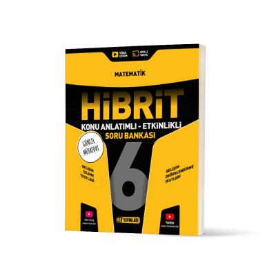 Hız Yayınları 6. Sınıf HİBRİT Matematik Soru Bankası