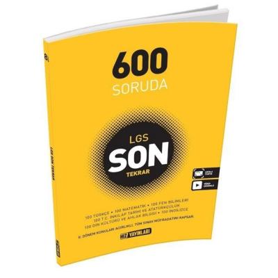 Hız Yayınları 600 Soruda Lgs Son Tekrar