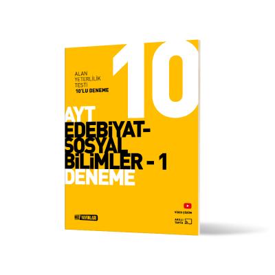 Hız Yayınları AYT Edebiyat- Sosyal Bilimler 1 10 Deneme