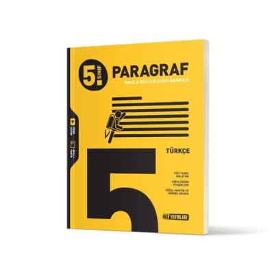 Hız Yayınları 5. Sınıf 2025 Türkçe Paragraf Soru Bankası