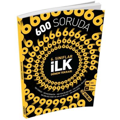 Hız Yayınları 600 Soruda 6. Sınıflar İlk Dönem Tekrarı