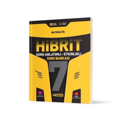 Hız Yayınları 7. Sınıf Matematik Hibrit Soru Bankası