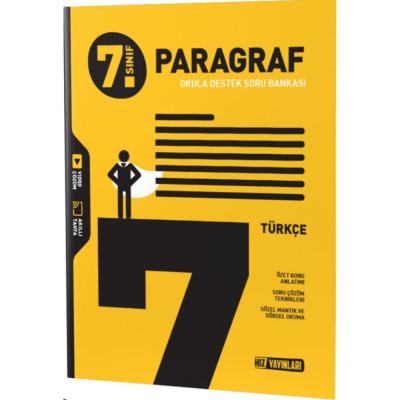 Hız Yayınları 7. Sınıf Paragraf Türkçe Soru Bankası