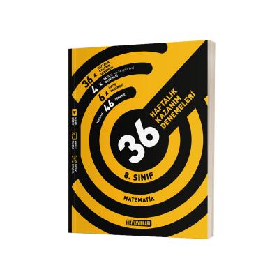 Hız Yayınları Lgs 8. Sınıf Matematik 36 Haftalık Kazanım Denemeleri