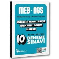 Hoca Kafası MEB-AGS Eğitimin Temelleri ve Türk Milli Eğitim Sistemi 10 Deneme Çözümlü