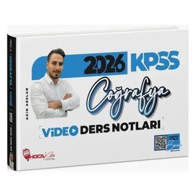 Hoca Kafası 2026 KPSS Coğrafya Video Ders Notları - Akın Arslan
