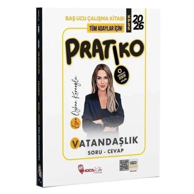 Hoca Kafası 2026 KPSS Vatandaşlık Pratiko Soru Cevap Çalışma Kitabı - Esra Özkan Karaoğlu