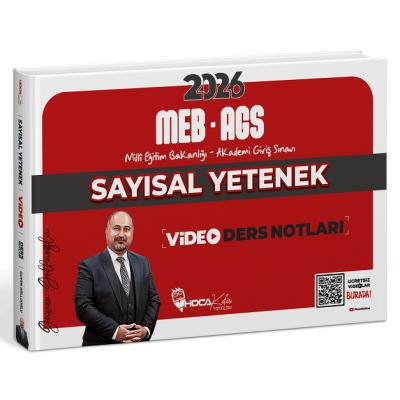 Hoca Kafası 2026 MEB-AGS Sayısal Yetenek Video Ders Notları - Güven Göllüoğlu