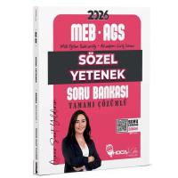 Hoca Kafası 2026 MEB-AGS Sözel Yetenek Soru Bankası Çözümlü - Öznur Saat Yıldırım