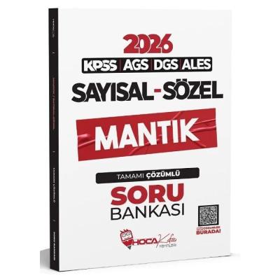 Hoca Kafası 2026 KPSS MEB-AGS DGS ALES Sayısal Sözel Mantık Soru Bankası Çözümlü