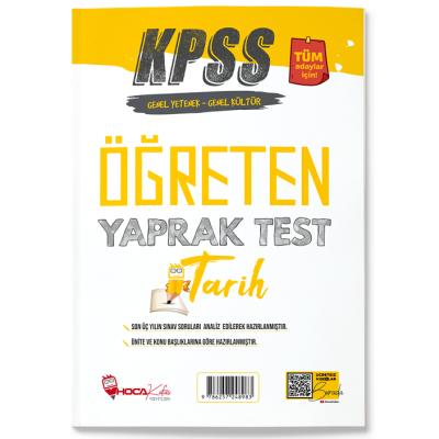 Hoca Kafası KPSS Tarih Öğreten Yaprak Test