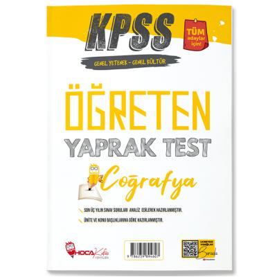 Hoca Kafası KPSS Coğrafya Öğreten Yaprak Test
