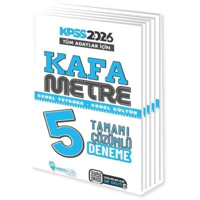 Hoca Kafası 2026 KPSS Genel Yetenek Genel Kültür Kafametre 5 Deneme Çözümlü