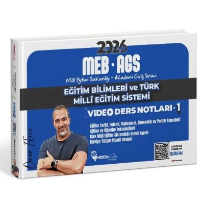 Hoca Kafası 2026 MEB-AGS Eğitim Bilimleri ve Türk Milli Eğitim Sistemi Video Ders Notları-1 - Ömer Ekici