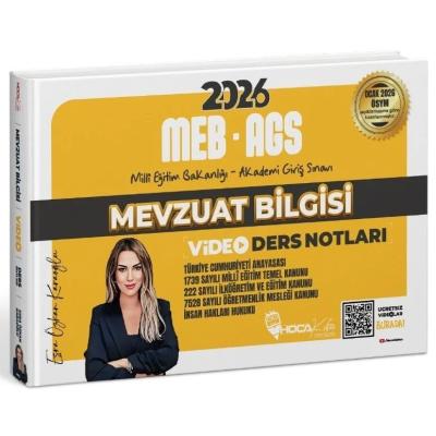 Hoca Kafası 2026 MEB-AGS Mevzuat Bilgisi Video Ders Notları - Esra Özkan Karaoğlu