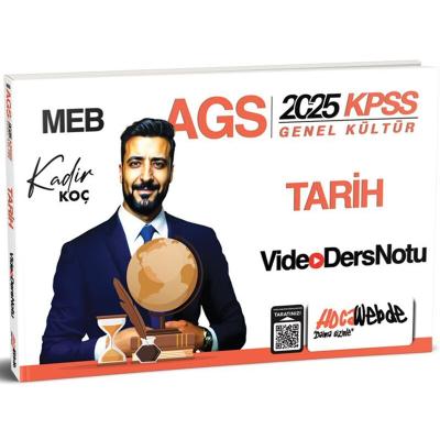 HocaWebde Yayınları 2025 MEB AGS KPSS Tarih Video Ders Notu