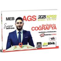 HocaWebde Yayınları 2025 MEB AGS KPSS Haritalarla Türkiye Coğrafya