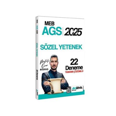 HocaWebde Yayınları 2025 MEB AGS Sözel Yetenek Tamamı Çözümlü 22 Deneme Sınavı