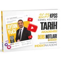 İndeks Akademi 2025 KPSS Tarih Akademisi Video Ders Notları - Aydın Yüce