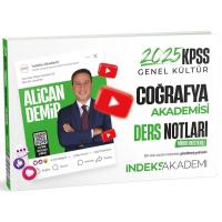 İndeks Akademi 2025 KPSS Coğrafya Akademisi Video Ders Notları - Alican Demir