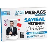 İndeks Akademi 2025 MEB-AGS Akademisi Sayısal Yetenek Video Ders Notları - Metin Şimşek