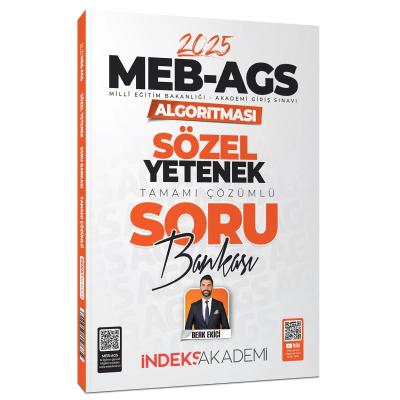 İndeks Akademi 2025 MEB-AGS Algoritması Sözel Yetenek Soru Bankası Çözümlü - Berk Ekici