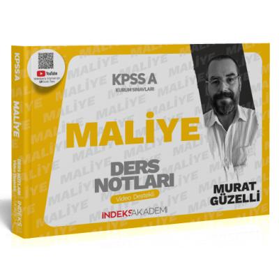 İndeks Akademi KPSS A Grubu Maliye Video Ders Notları - Murat Güzelli